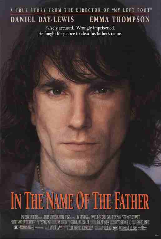 IN THE NAME OF THE FATHER, 1993, movie poster, DEALERS LOT, Daniel Day-Lewis