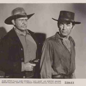JACK SLADE, 1953, movie stills, Mark Stevens, Dorothy Malone