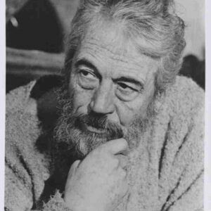 JOHN HUSTON, Classic Celebrity Photo
