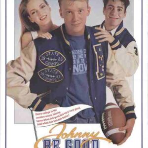 JOHNNY BE GOOD, 1988, movie poster, DEALERS LOT, Anthony Michael Hall, Robert Downey Jr