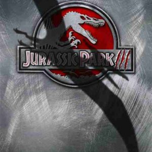JURASSIC PARK 3, 2001, movie poster, DEALERS LOT, Sam Neill, Laura Dern