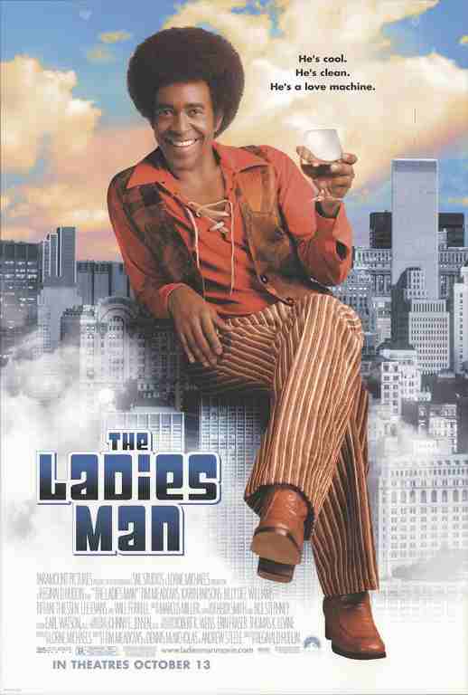 LADIES MAN, 2000, movie poster, DEALERS LOT, Tim Meadows, Billy Dee Williams