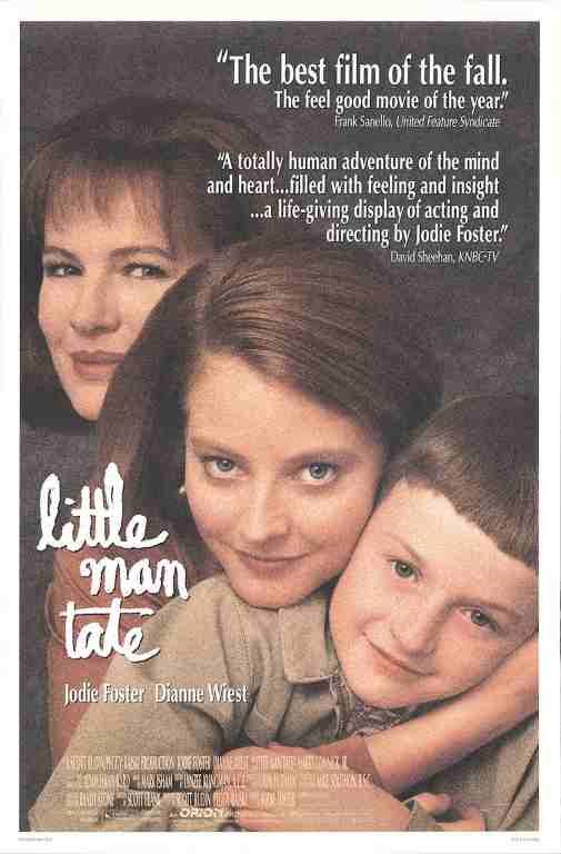LITTLE MAN TATE, 1991, movie poster, DEALERS LOT, Jodie Foster, Dianne Wiest
