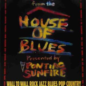 LIVE FROM THE HOUSE OF BLUES, 1995, DEALERS LOT, tv and music poster, TBS series