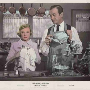 MY MAN GODFREY, 1957, movie stills, David Niven, June Allyson