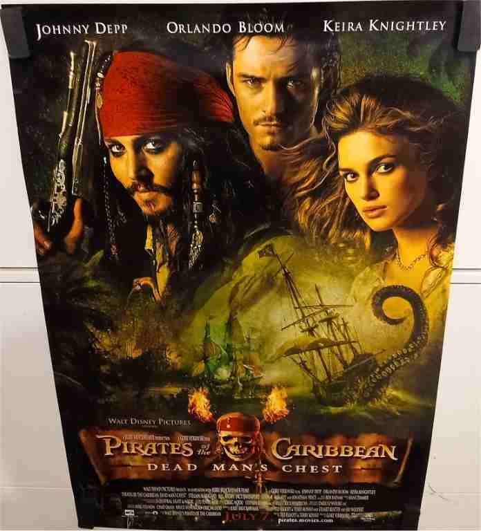 PIRATES OF THE CARIBBEAN: DEAD MANS CHEST, 2006, mini sheet, DEALERS LOT