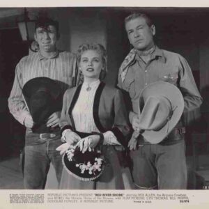 RED RIVER SHORE, 1953, movie stills, DEALERS LOT, Rex Allen, Slim Pickens