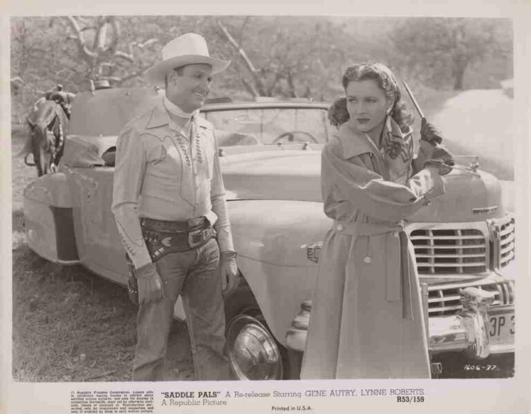 BORDER SADDLEMATES, 1952, movie stills set, DEALERS LOT, Rex Allen