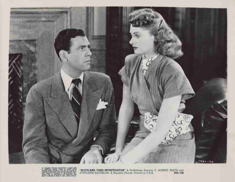 SCOTLAND YARD INVESTIGATOR, 1945, movie stills, DEALERS LOT