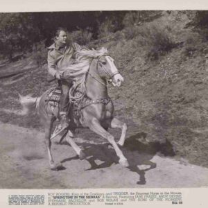 SPRINGTIME IN THE SIERRAS, 1947, movie stills, DEALERS LOT, Roy Rogers, Andy Devine