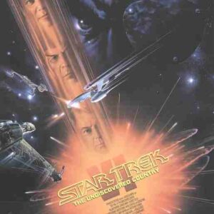 STAR TREK VI, 1991, movie posters, DEALERS LOT, William Shatner, Leonard Nimoy