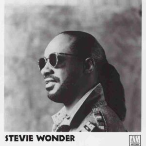 STEVIE WONDER, Classic Celebrity Photo