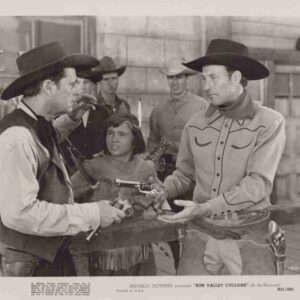 SUN VALLEY CYCLONE, 1946, movie stills, DEALERS LOT, Wild Bill Elliott, Robert Blake