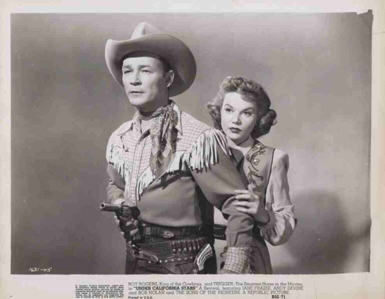 UNDER CALIFORNIA STARS, 1948, movie stills, DEALERS LOT, Roy Rogers