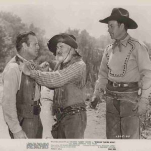 WAGON TRACKS WEST, 1943, movie stills, DEALERS LOT, Wild Bill Elliott, Gabby Hayes