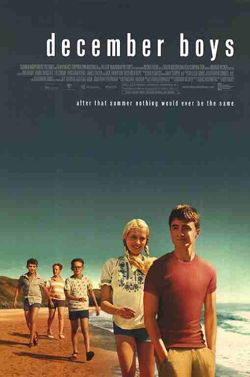 DECEMBER BOYS, 2007, movie poster, DEALERS LOT, Daniel Radcliffe