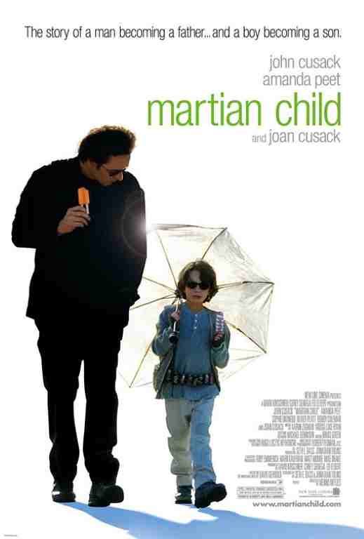MARTIAN CHILD, 2007, movie poster, DEALERS LOT, John Cusack, Joan Cusack