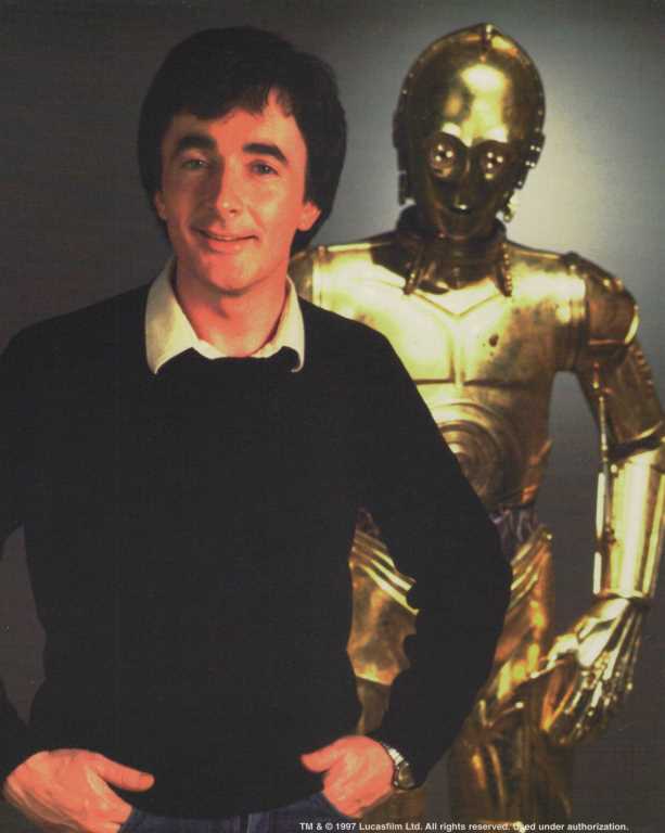 Anthony Daniels (C3PO), portraits, stills or photos, DEALERS LOT