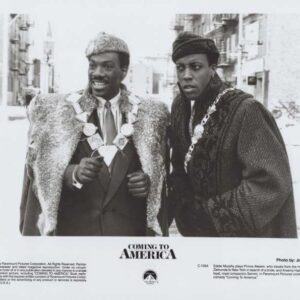 COMING TO AMERICA, 1988, movie stills, DEALERS LOT, Eddie Murphy, Arsenio Hall