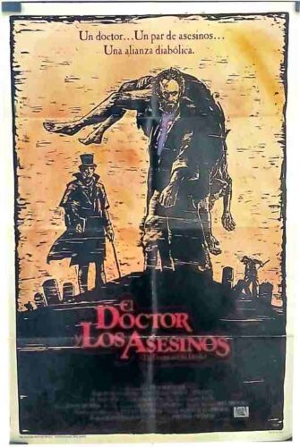 DOCTOR AND THE DEVILS, 1985, movie poster, DEALERS LOT, Timothy Dalton