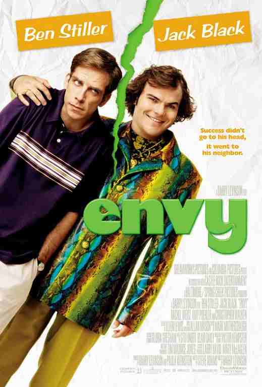 ENVY, 2004, mini sheet, Jack Black, Ben Stiller