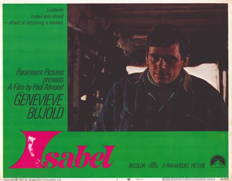 ISABEL, 1968. lobby card set, DEALERS LOT, Genevieve Bujold, supernatural horror