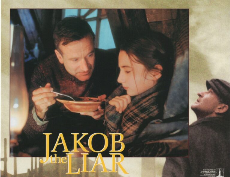 JAKOB THE LIAR, 1999, lobby card set, DEALERS LOT, Robin Williams, Alan Arkin