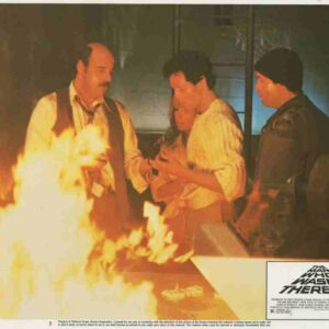 MAN WHO WASNT THERE 3-D, 1983, lobby card set, DEALERS LOT, Steve Guttenberg