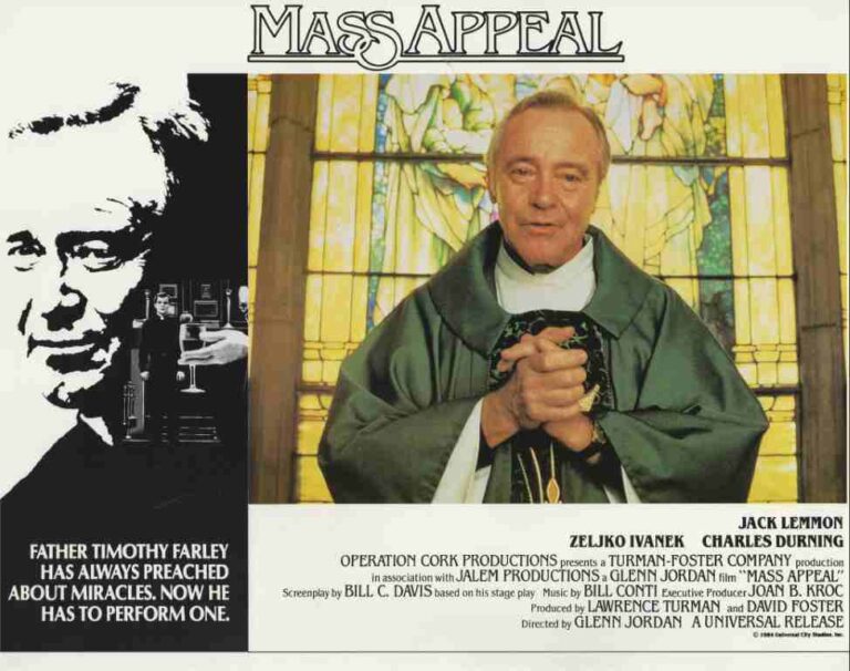 MASS APPEAL, 1984, lobby card set, DEALERS LOT, Jack Lemmon, Charles Durning