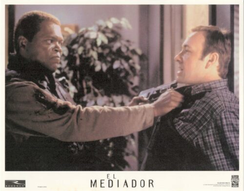 NEGOTIATOR, 1998, lobby card set, DEALERS LOT, Samuel L. Jackson, Kevin Spacey