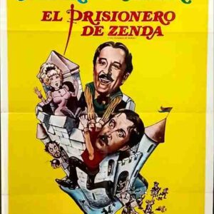 PRISONER OF ZENDA, 1979, movie poster, DEALERS LOT, Peter Sellers