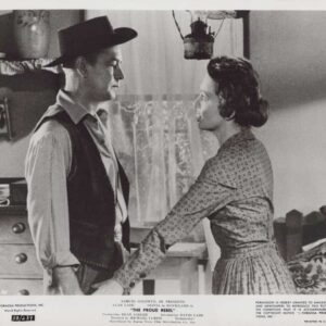 PROUD REBEL, 1958, movie stills, DEALERS LOT, Alan Ladd, Olivia de Havilland