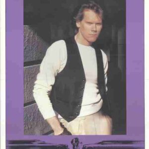 QUICKSILVER, 1986, movie poster, DEALERS LOT, Kevin Bacon, Laurence Fishburne