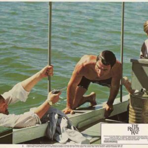 RIVER RAT, 1984, lobby card set, DEALERS LOT, Tommy Lee Jones, Brian Dennehy