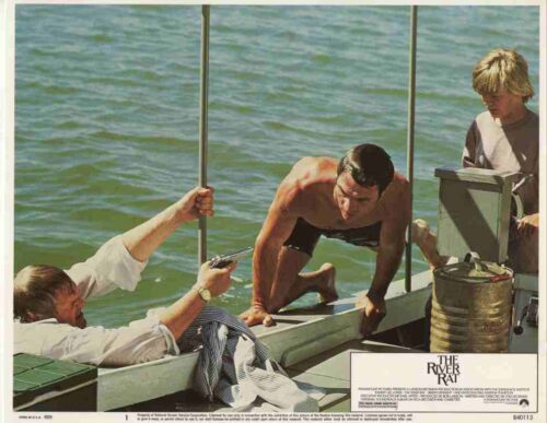 RIVER RAT, 1984, lobby card set, DEALERS LOT, Tommy Lee Jones, Brian Dennehy