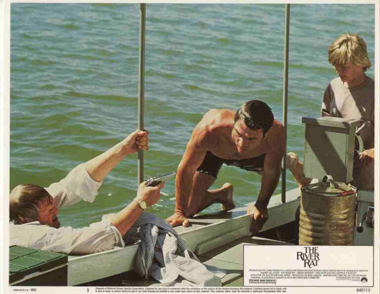 RIVER RAT, 1984, lobby card set, DEALERS LOT, Tommy Lee Jones, Brian Dennehy
