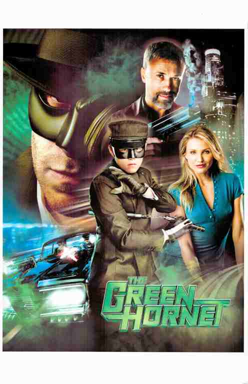 GREEN HORNET, 2011, REPRINT, Seth Rogen, Cameron Diaz