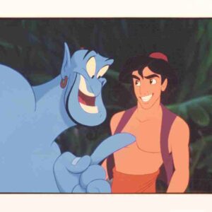 ALADDIN, 1992, color photographs, Walt Disney animation