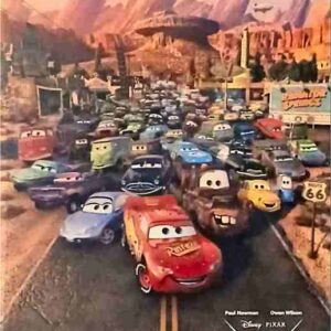 CARS, 2006, mini sheet, Walt Disney Pixar animation