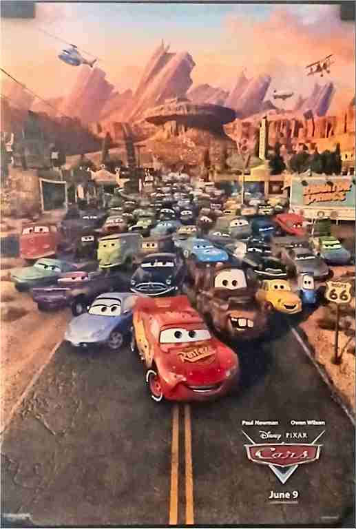 CARS, 2006, mini sheet, Walt Disney Pixar animation