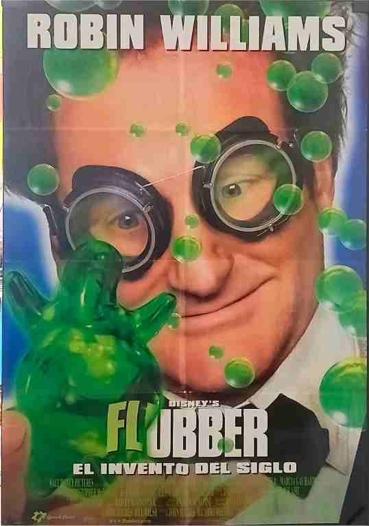 FLUBBER, 1997, one sheet, Robin Williams, Marcia Gay Harden