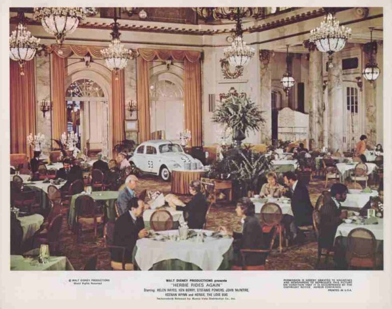 HERBIE RIDES AGAIN, 1974, mini lobby cards, Helen Hayes, Stefanie Powers