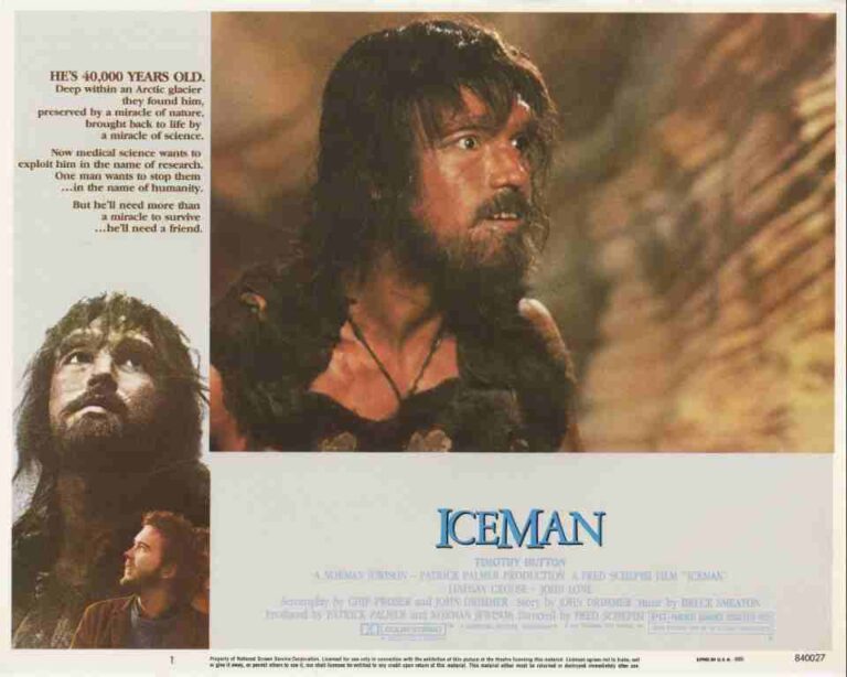 ICEMAN, 1984, lobby card set, Timothy Hutton, Lindsay Crouse