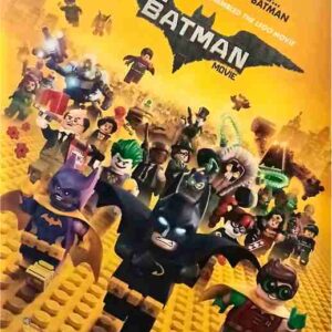 LEGO BATMAN MOVIE, 2017, one sheet adv., Warner Bros. animation