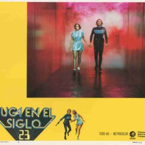 LOGANS RUN, 1976, lobby card set, Michael York, Farrah Fawcett