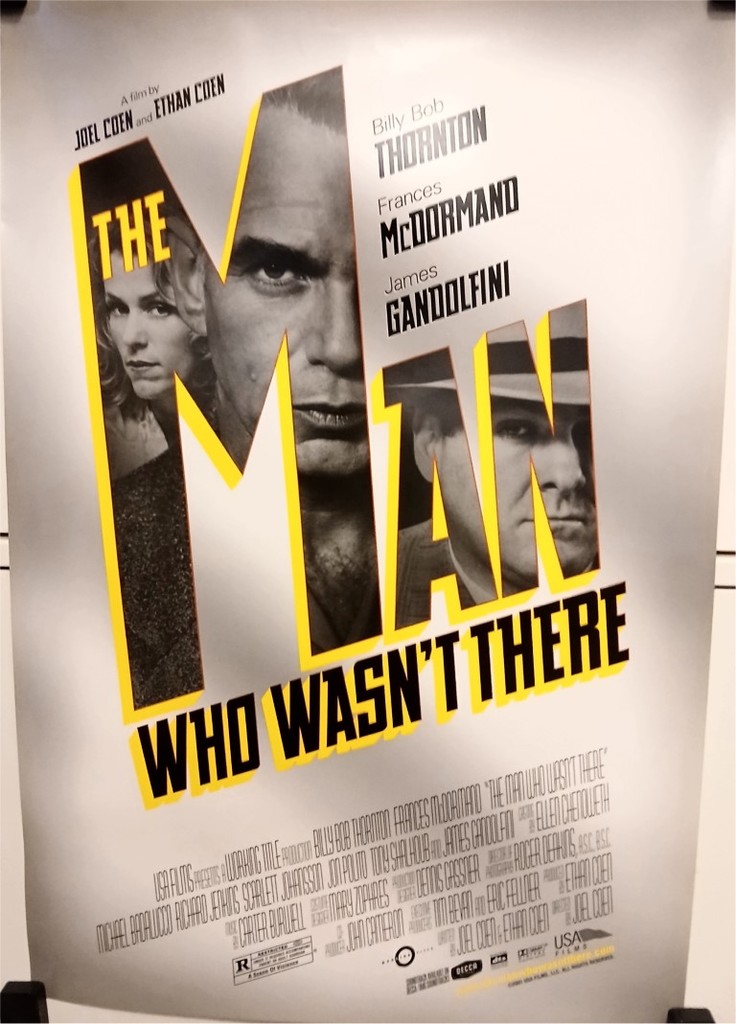 MAN WHO WASNT THERE, 2001, mini sheet, Billy Bob Thornton