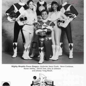 MIGHTY MORPHIN POWER RANGERS, 8x10 promo stills, David Yost, Jason Frank, Walter Jones