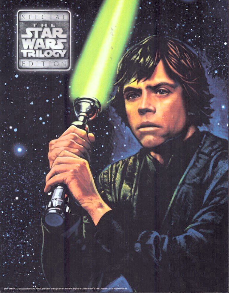 STAR WARS TRILOGY, 1996, special poster, Mark Hamill