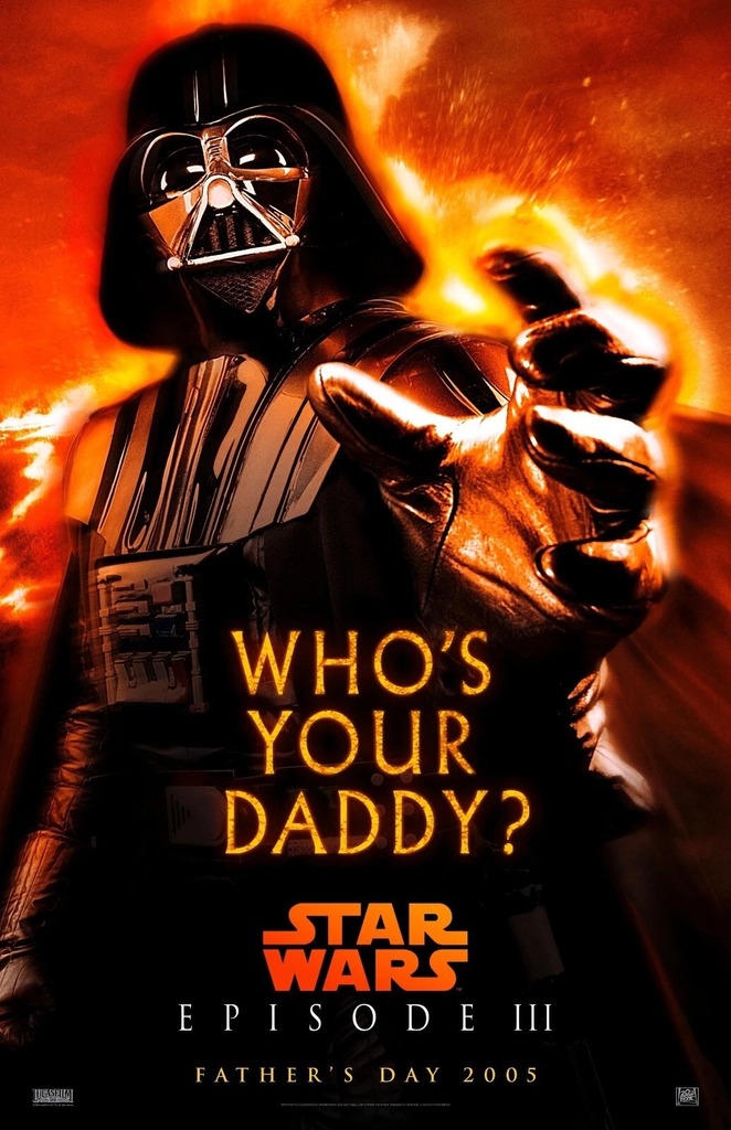 STAR WARS EPISODE 3, 2005, mini sheet, Whos Your Daddy?