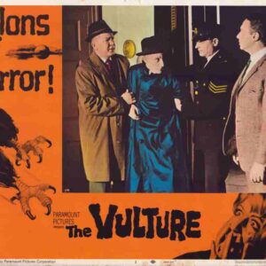 VULTURE, 1966, lobby card set, Broderick Crawford, Robert Hutton